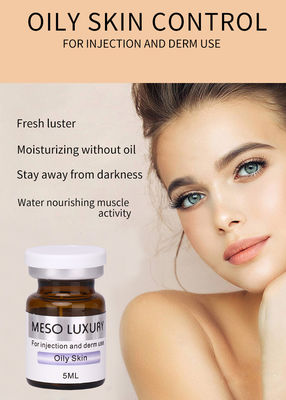 เซรั่มควบคุมความมันสกินบาลานซ์ Meso Luxury 24k Gold Peptide Serum Set ฉลากส่วนตัว OEM
