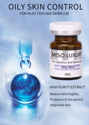 เซรั่มควบคุมความมันสกินบาลานซ์ Meso Luxury 24k Gold Peptide Serum Set ฉลากส่วนตัว OEM