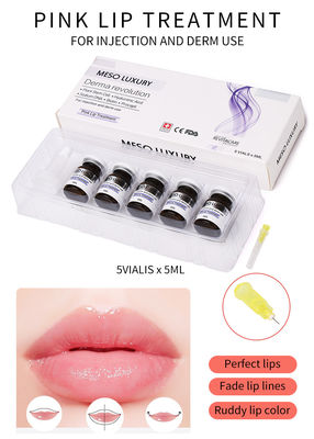 ให้ความชุ่มชื้น Meso Hyaluronic Acid Serum ฉีดริมฝีปาก Serum Soft Feeling