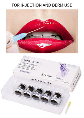 ให้ความชุ่มชื้น Meso Hyaluronic Acid Serum ฉีดริมฝีปาก Serum Soft Feeling