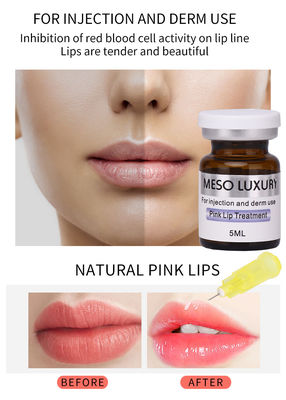 ให้ความชุ่มชื้น Meso Hyaluronic Acid Serum ฉีดริมฝีปาก Serum Soft Feeling