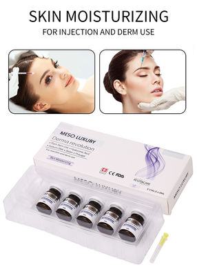 เซรั่มให้ความชุ่มชื้นผิว Mesotherapy 5ml เซรั่มกรดไฮยาลูโรนิกใสสำหรับใบหน้า