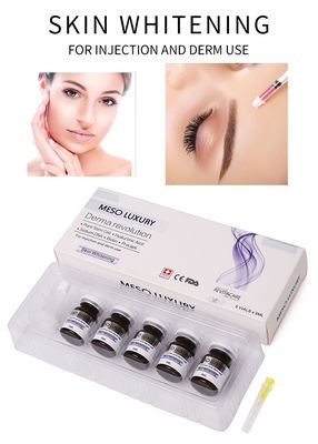Brightening Skin Whitening ฉีด 5 ขวด ต่อต้านริ้วรอย สำหรับ Dermapen