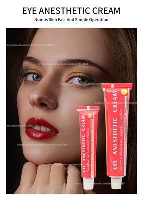 ครีมทาตาชาขาวสีชมพู 30g ครีมแต่งหน้าถาวร Lidocaine ครีมสีต่อต้านอาการบวมที่มีประสิทธิภาพสูง