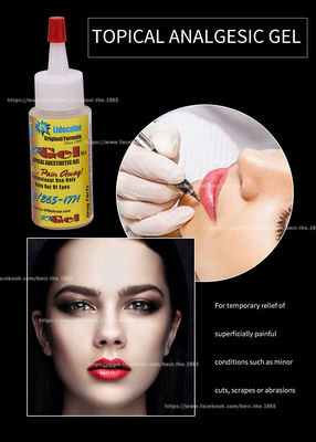 SSJ 48 Tattoo Numbing Gel 30ML เจลชาสำหรับแต่งหน้าถาวรสำหรับริมฝีปาก
