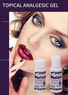 ระยะเวลา Anesthetic Tattoo Numbing Gel 10g โลโก้ OEM สำหรับการแต่งหน้าถาวร