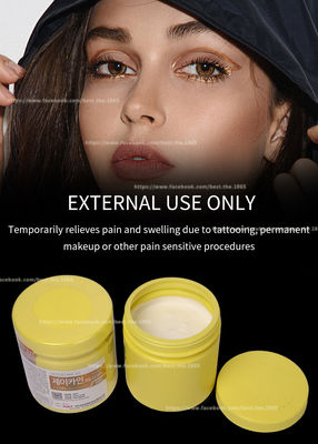 ครีมทำให้มึนงงเกาหลี 500 กรัม OEM 15.6% 29.9% J Cain Lidocaine Cream