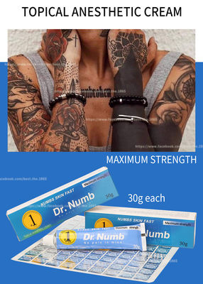 10g Waxing Numb Anesthetic Cream Anti Allergy External Application