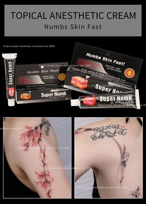 Super Numb 10g 30g Tattoo Stop Pain Cream ครีมขาวอมชมพู ทา 20 นาที เห็นผล 3 ชั่วโมง ราคาส่ง