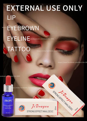 JINLONG Tattoo Anesthetic Liquid ของเหลวใสแช่แข็งน้ำแข็ง Pain Stop Liquid 20ml