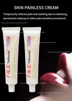 30G ครีมชาระงับความรู้สึก / F&E Tattooist Skin Painless Cream ยาวนาน 3 ชั่วโมง
