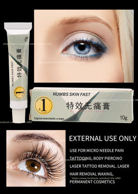 Numbs Skin Fast Dr. Numb 10g แต่งหน้าถาวร ไม่เจ็บปวด ครีม หยุดความเจ็บปวด อย่างมีประสิทธิภาพ ใช้ภายนอกเท่านั้น TKTX 10g