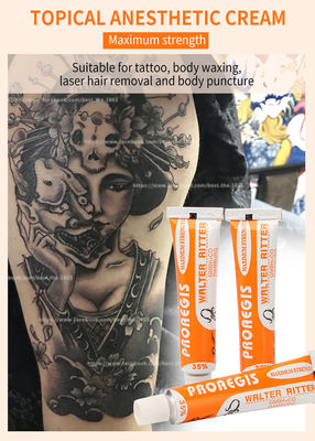 Body Tattoo Numb Anesthetic Cream BL Proaegis 35% สำหรับการแต่งหน้าถาวร