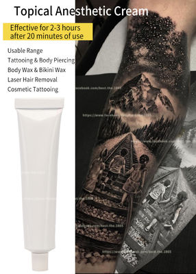 แว็กซ์สัก Tattoo Painless White Tube 30G Numb Anesthetic Cream White 30g Lidocaine TGel polishcal Cream