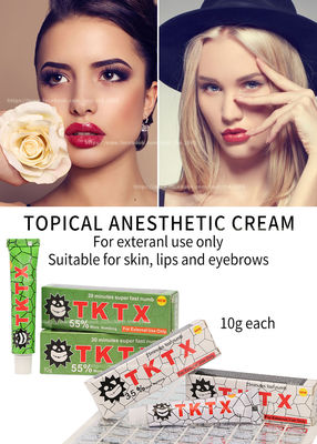 Original TKTX Yellow Numbing Cream 10g Microneedling สำหรับการกำจัดขนด้วยเลเซอร์