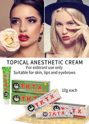 Original TKTX Yellow Numbing Cream 10g Microneedling สำหรับการกำจัดขนด้วยเลเซอร์