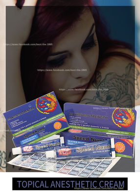 ประสิทธิภาพสูง Speed ​​Numb Tattoo Cream 10g 30g Tattoo Anesthetic Numbing Cream Lip Eyebrow Body Tattoo