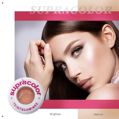 20 สี Kryolan Supracolor Waterproof Oil Control Cosmetics Loose สำหรับผิวภายนอก