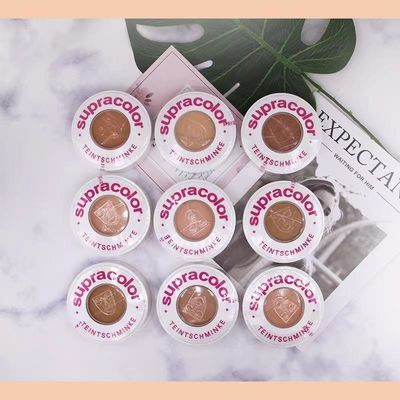 OEM Kryolan เมคอัพฟาวเดชั่นควบคุมความมัน Supracolor Cosmetics Face Powder