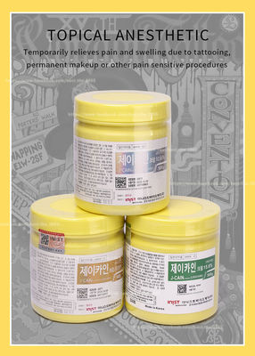 J CAIN 500g 29.9% Tattoo Numbing Cream คุณภาพเดิมฉลากเขียว 15.6% / 29.9% แพ็คเกจ OEM ราคาดี
