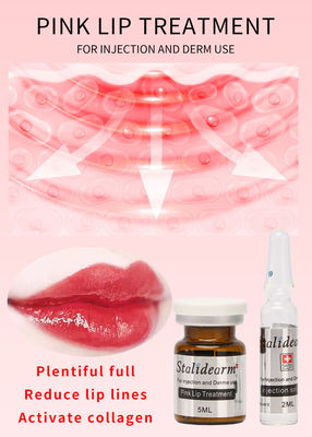 เซรั่มรักษาริมฝีปากสีชมพูยี่ห้อ Stalideram Derma Microneedling Mesotherapy Lip Repair Essence