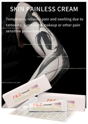 Tattoo Pain F&E Numbing Cream Anesthetic 30G Effect ยาวนาน 3 ชั่วโมง