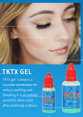 ต้นฉบับ 40% Green TKTX Numbing Gel Cream มีประสิทธิภาพสูง 15ml 30ml
