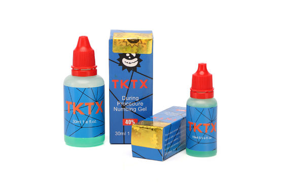 ต้นฉบับ 40% Green TKTX Numbing Gel Cream มีประสิทธิภาพสูง 15ml 30ml