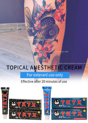 สีดำ 55% TKTX Tattoo Numbing Cream PMU Eyebrow Lip Body Tattoo Aftercare Ointment
