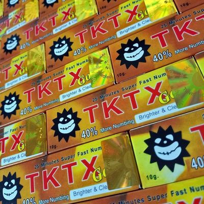 Lidocaine TKTX Tattoo Numbing Cream คิ้วหยุดปวดสำหรับ Microblading
