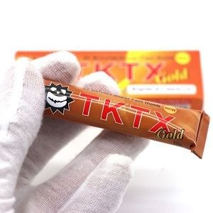หยุดปวด TKTX Tattoo Numbing Cream Gold 10g Lidocaine Microblading