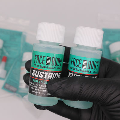 Lidocaine Sustaine Blue Gel Anesthetic Tattoo ทำให้มึนงง 1.2OZ Anti Allergy