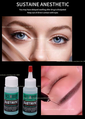 Anesthetic Sustaine Tattoo Numbing Gel Stable สีเขียว Anti Allergy