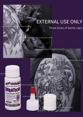 เจลแต่งหน้าถาวรสักเจล 30ml โลโก้ OEM Pain Free Tattoo Anesthetic Gel