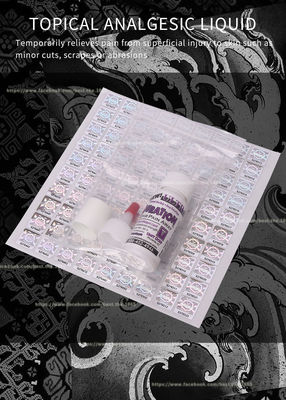 เจลแต่งหน้าถาวรสักเจล 30ml โลโก้ OEM Pain Free Tattoo Anesthetic Gel