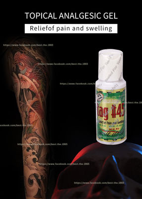 TAG 45# 30ML Pain Relief Solution Microneedling Tag#45 Anesthetic Numbing Gel