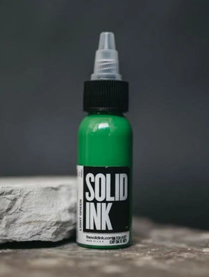 Green Micro Solid Ink หมึกสักสี 30ML 60ML 120ML 260ML