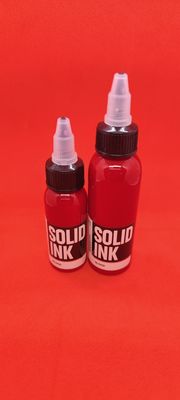 หมึกสักมังสวิรัติธรรมชาติที่เป็นของแข็งเลือดบริสุทธิ์แต่งหน้าถาวร 30ML 60ML 120ML 260ML