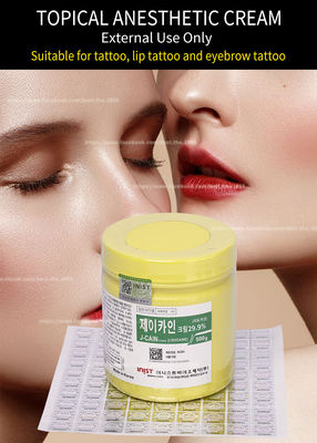 500g ครีมทาหน้า ครีมชาเกาหลี J CAIN Numbing Cream 15.6% 10.56% 29.9%