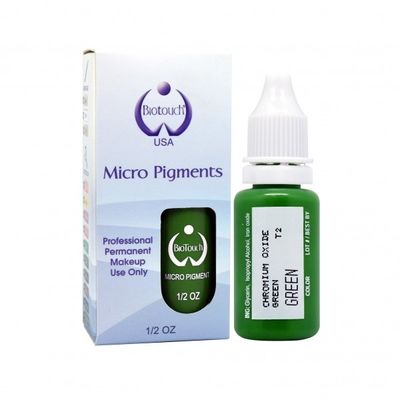 หมึกสักแต่งหน้าถาวร Micro Biotouch Pure Pigment สำหรับริมฝีปากคิ้ว