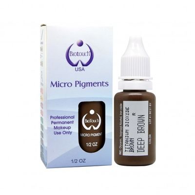 30 สี Biotouch Pure Pigment เครื่องสำอางแต่งหน้าถาวรหมึกสัก 15ml