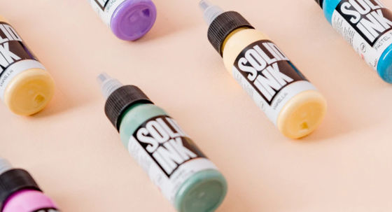 หมึกสักสีไม่เป็นอันตราย 30ML 60ML พร้อมกลีเซอรีน