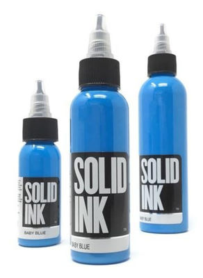 หมึกแต่งหน้าถาวร หมึกสัก หมึกสีน้ำเงินอ่อน 30ML 60ML 120ML 260ML