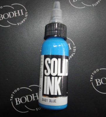 หมึกแต่งหน้าถาวร หมึกสัก หมึกสีน้ำเงินอ่อน 30ML 60ML 120ML 260ML