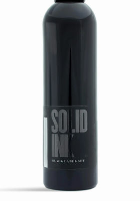 Lining Black Body Solid Ink Tattoo Ink เม็ดสีบริสุทธิ์ชั่วคราว 120ML 260ML