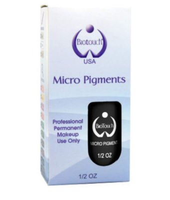 Biotouch MicrGel polishgment เม็ดสีสีดำแต่งหน้าถาวร Microblading อุปกรณ์คิ้วแรเงา MicrGel polishgmentation