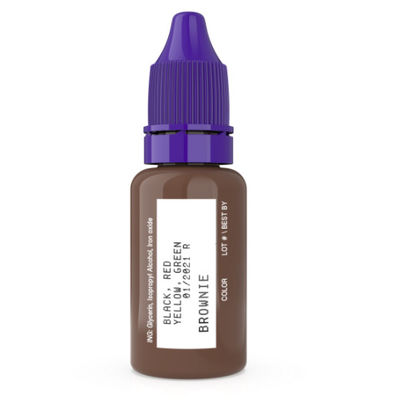 Biotouch Micro Pigment บราวนี่รงควัตถุสีแต่งหน้าถาวร Microblading อุปกรณ์คิ้วแรเงา MicrGel polishgmentation