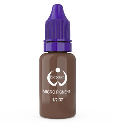 Biotouch Micro Pigment บราวนี่รงควัตถุสีแต่งหน้าถาวร Microblading อุปกรณ์คิ้วแรเงา MicrGel polishgmentation
