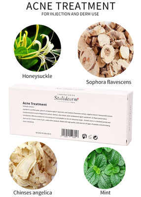 Acne Treatment Essence Serum ฉีด ใช้ Meso Theraphy Safe Good Effect Serum Set 5 ชิ้น/เซ็ต
