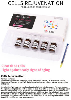 Cells Rejuvenation Serum Anti-Aging Essence ฉีดใช้เซรั่ม set 5 ชิ้น/เซ็ต รองรับ Skin Hydration & Firmness